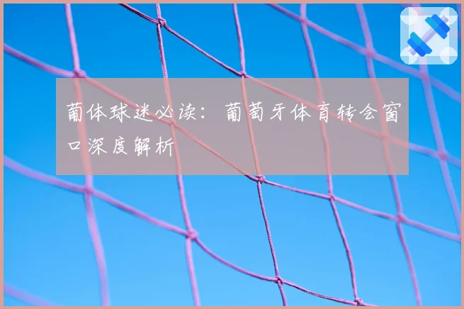 葡体球迷必读：葡萄牙体育转会窗口深度解析